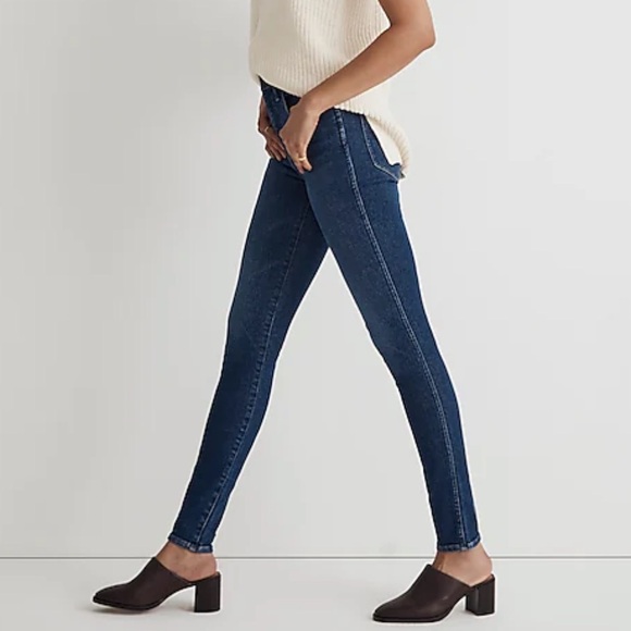 Madewell 10" High-Rise Skinny Jeans W-971 Size 28 - Picture 3 of 14